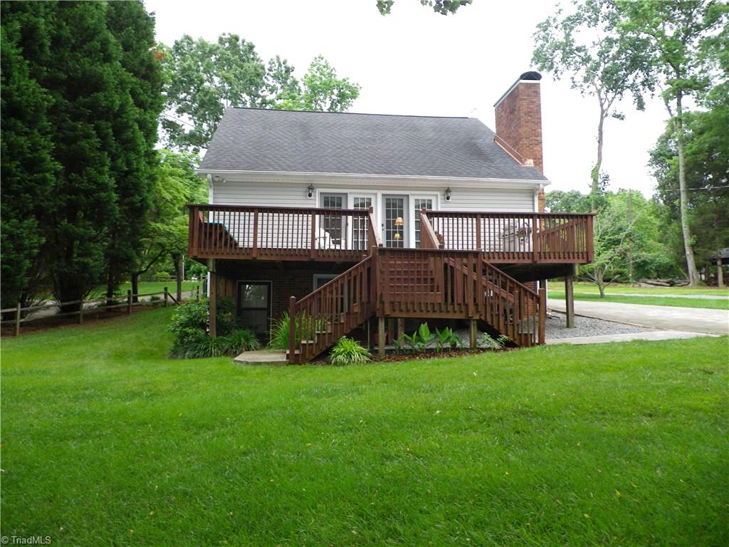1596 Beckner Road Lexington, NC 27292 - Photo 2 of 29 Lakeside view of home.