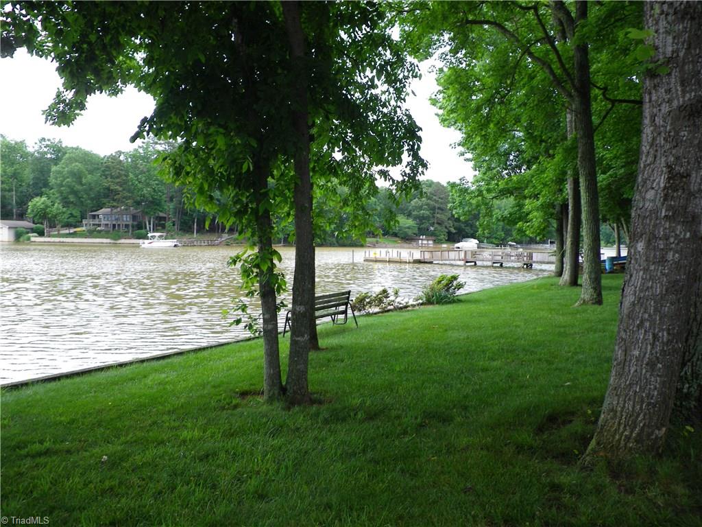 1596 Beckner Road Lexington, NC 27292 - Photo 12 of 29 Level yard at lake is a beautiful spot for watching sunsets!