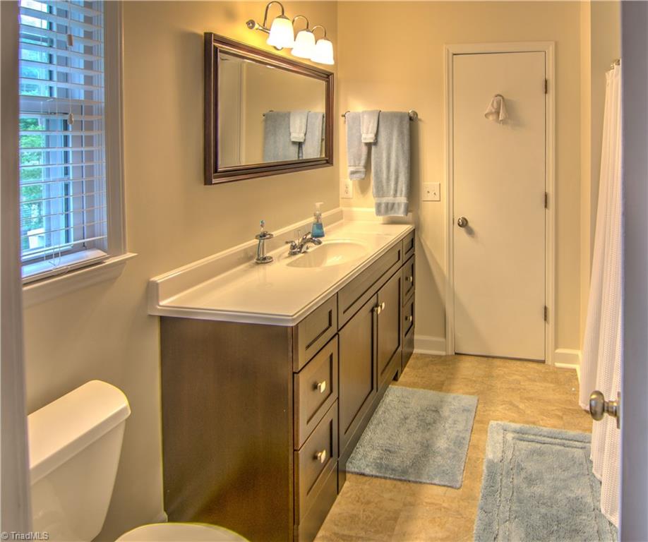 1596 Beckner Road Lexington, NC 27292 - Photo 25 of 29 Updated bathroom on upper level.