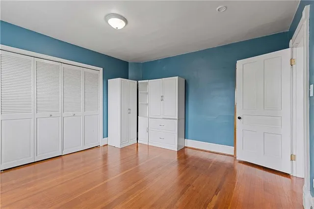 wooden floor in an empty room