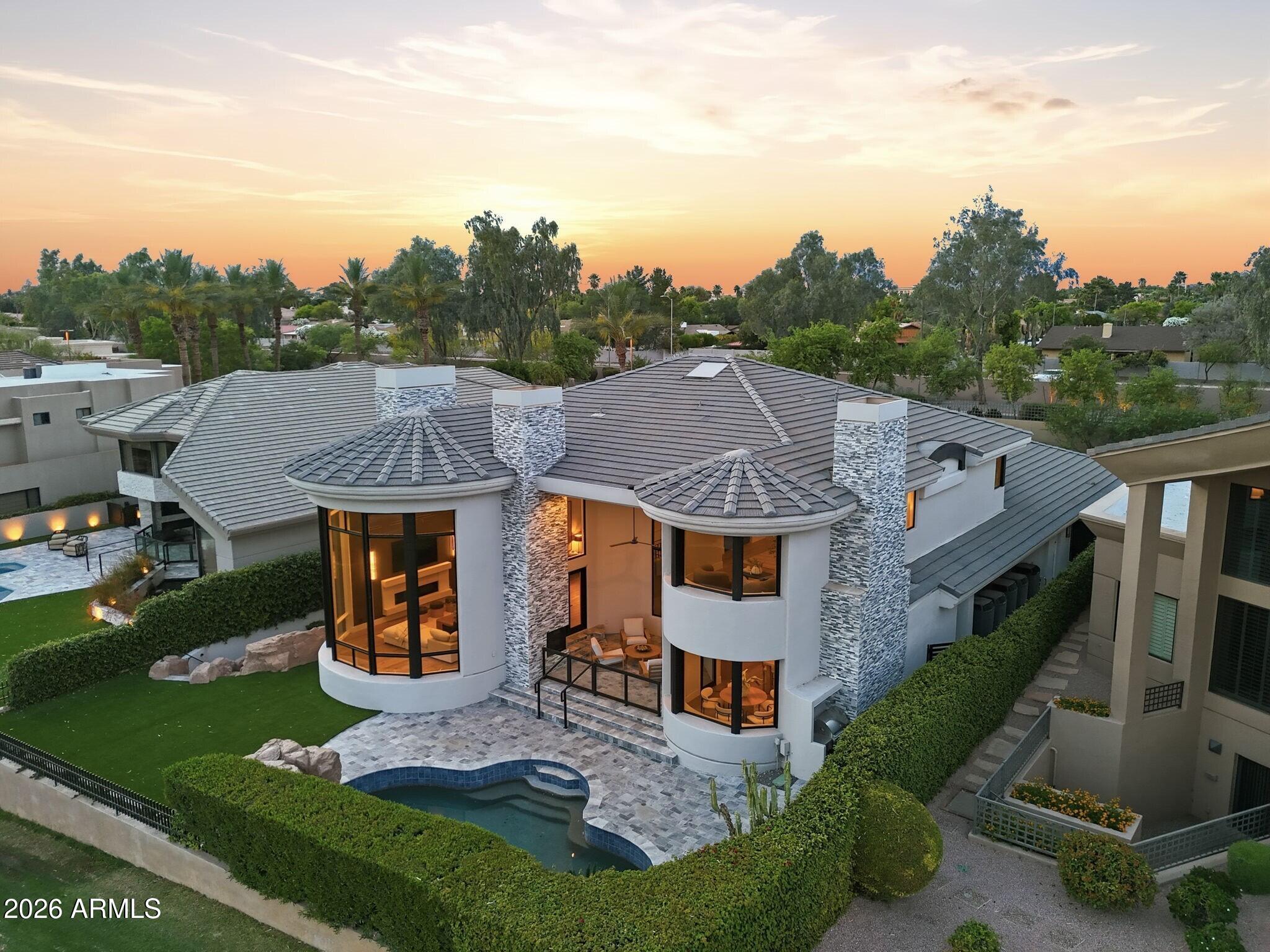 7475 East Gainey Ranch Road, Unit 7 Scottsdale, AZ 85258 - Photo 10 of 77 010_Aerial View
