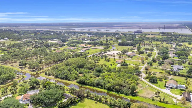a view of an outdoor space with a lake view