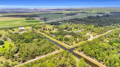 an outdoor view of garden with trees