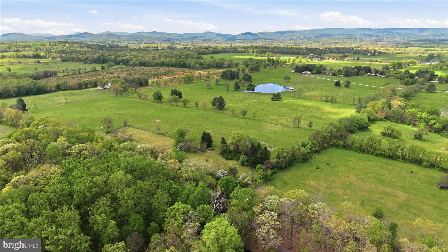 2674 5 Points Road Marshall, VA 20115 - Photo 7 of 72 Aerial View of the countryside