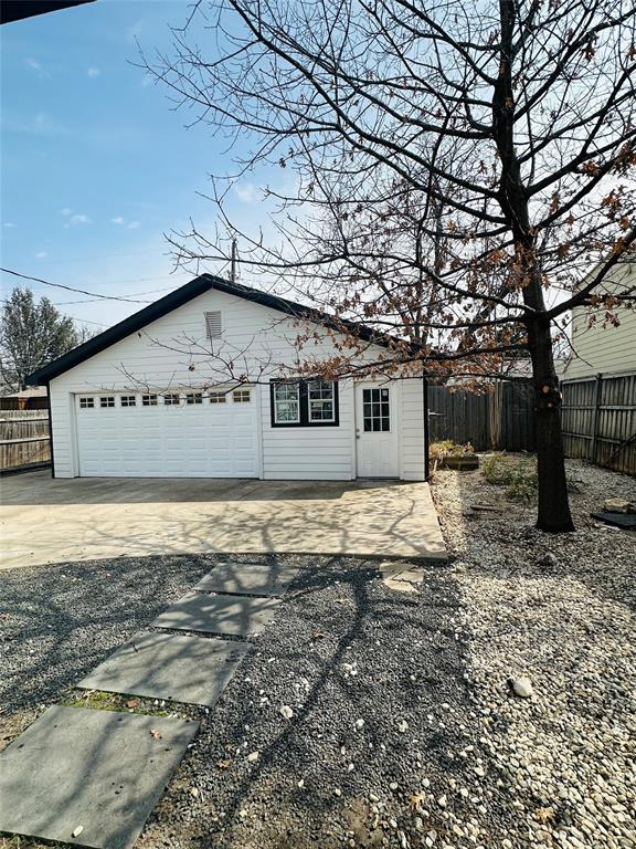 5114 Alcott Street Dallas, TX 75206 - Photo 16 of 24 View of garage from back door
