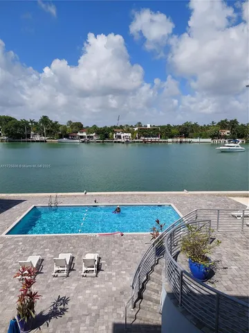 an aerial view of a houses with outdoor space