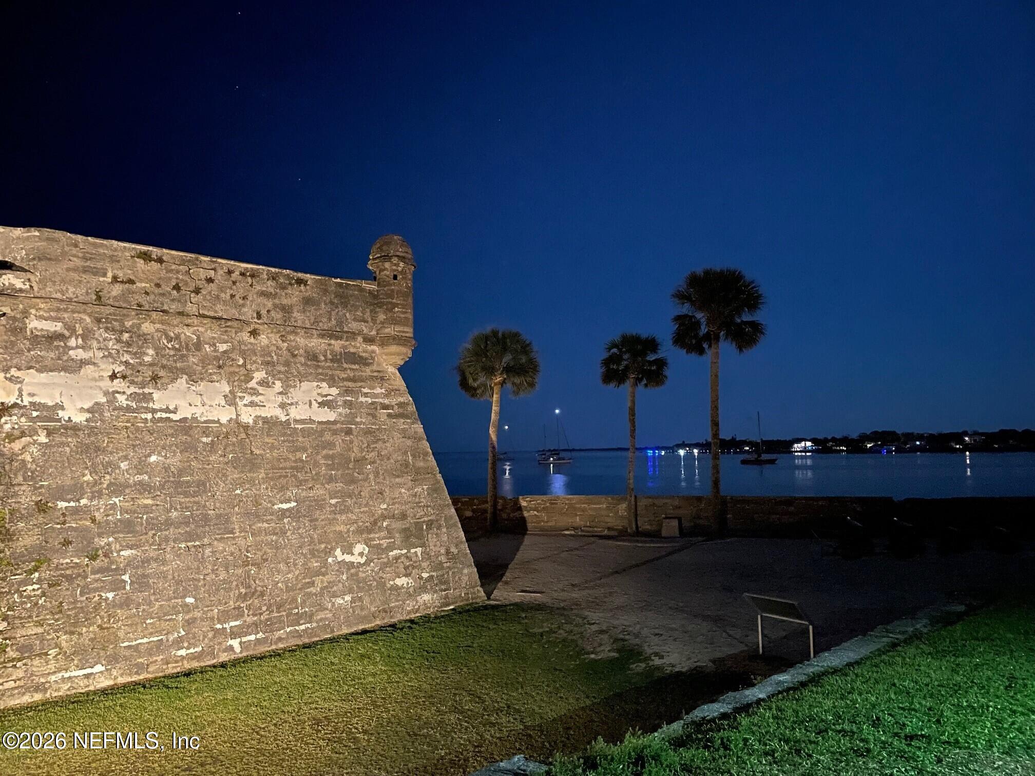 11 Dondanville Road, Unit 5 St. Augustine, FL 32080 - Photo 50 of 51 Fort at Night