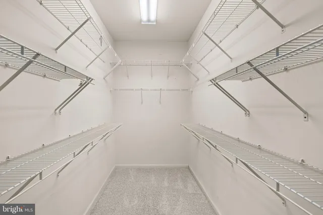 a view of a storage and utility room