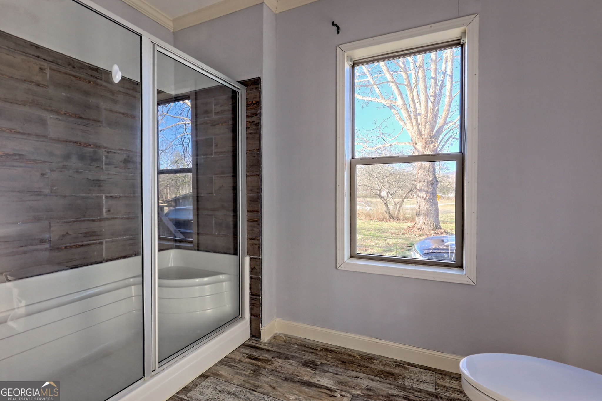 42 Jones Creek Road Blairsville, GA 30512 - Photo 31 of 56 a bathroom with a window