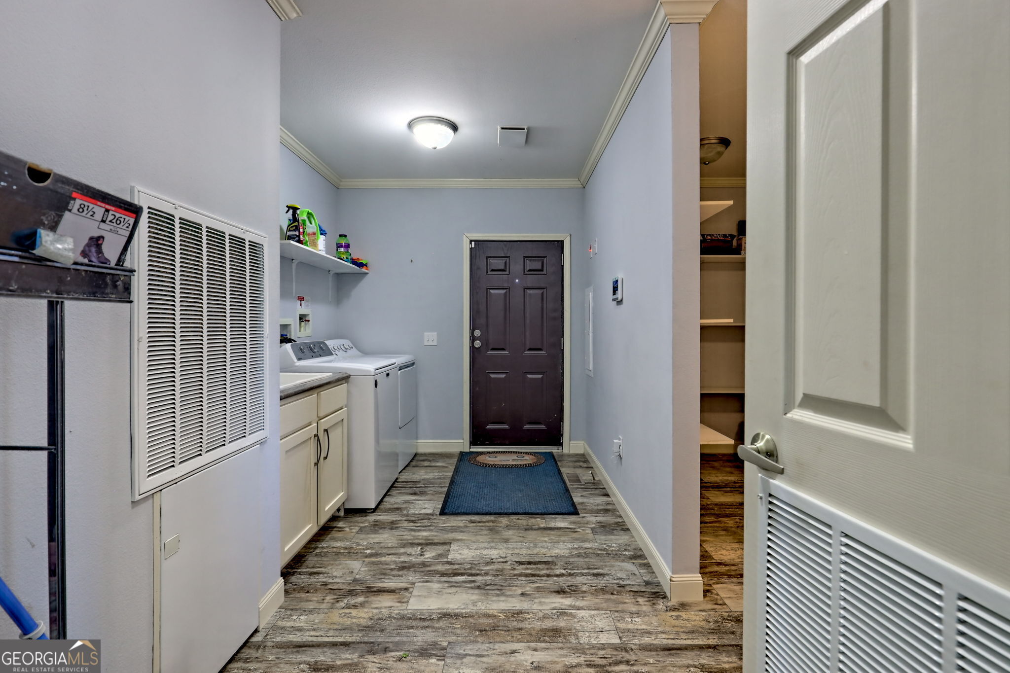 42 Jones Creek Road Blairsville, GA 30512 - Photo 37 of 56 a kitchen with granite countertop a refrigerator and a stove
