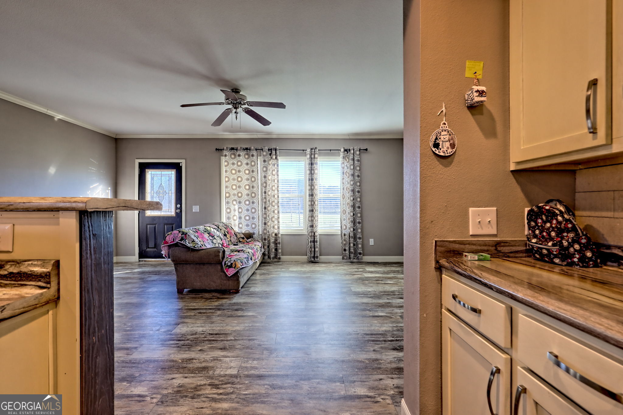 42 Jones Creek Road Blairsville, GA 30512 - Photo 49 of 56 a living room with furniture and wooden floor