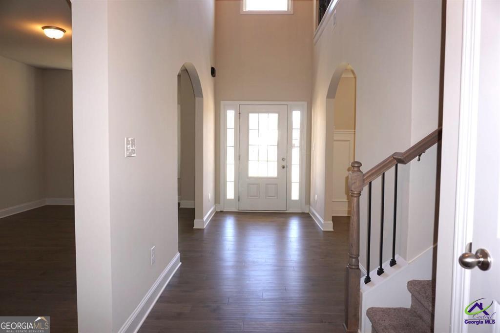 121 Bluecoat Trail Byron, GA 31008 - Photo 43 of 45 a view of an entryway with wooden floor