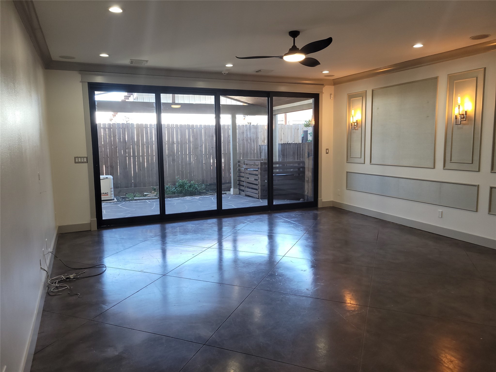 4914 Rose Street Houston, TX 77007 - Photo 5 of 36 an empty room with wooden floor and windows