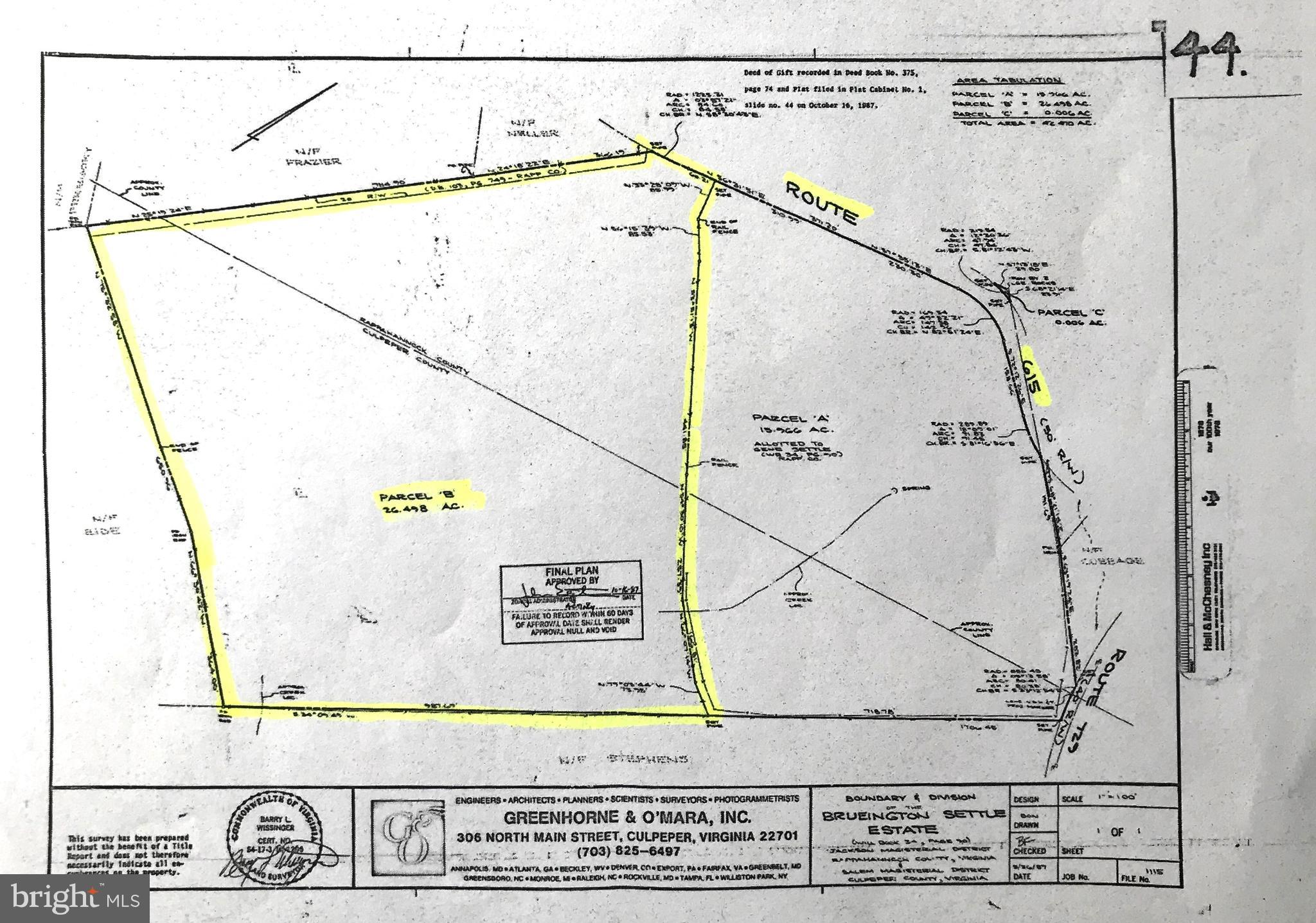Lot 26 Snappers Trail Castleton, VA 22716 - Photo 10 of 10 PLAT