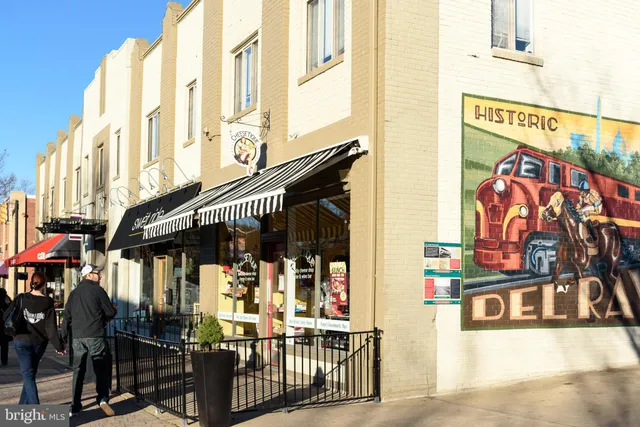 a front view of a building