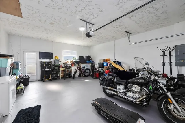 a view of swimming pool with a patio