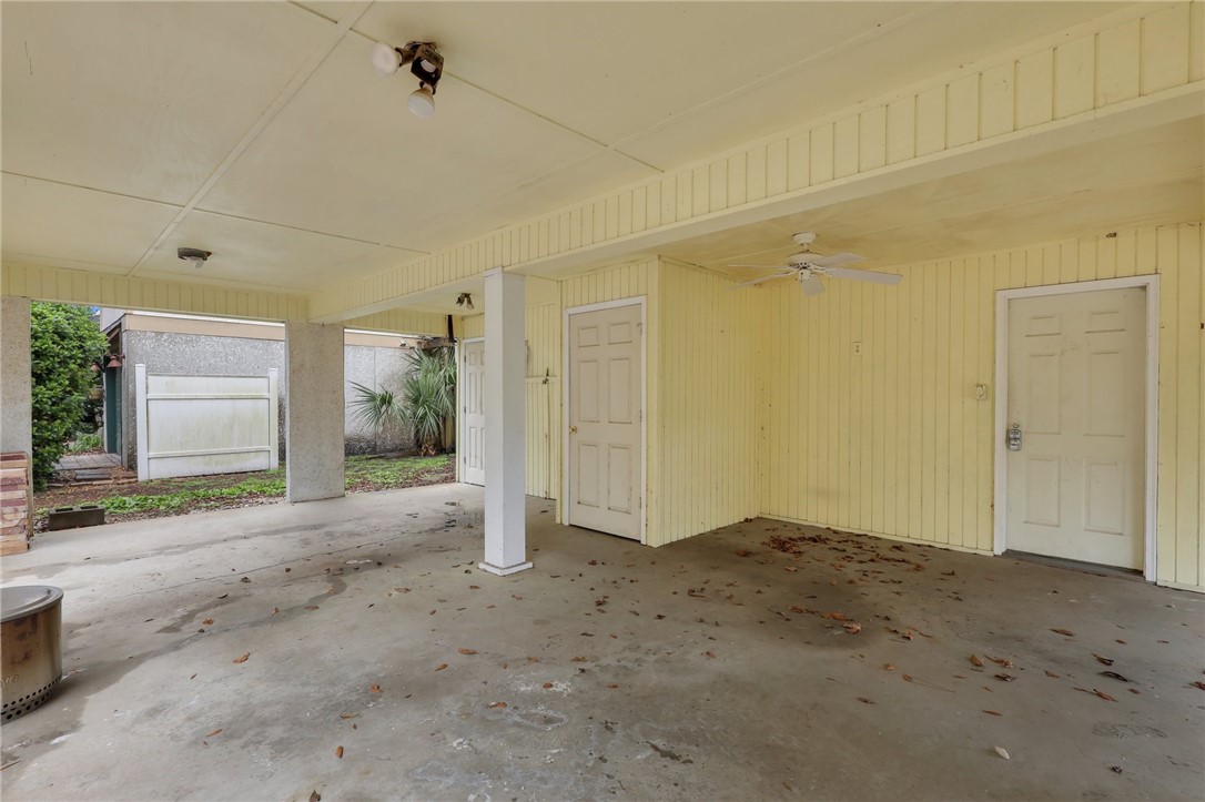 301 6th Avenue St. Simons Island, GA 31522 - Photo 34 of 37 Covered Parking storeage closet