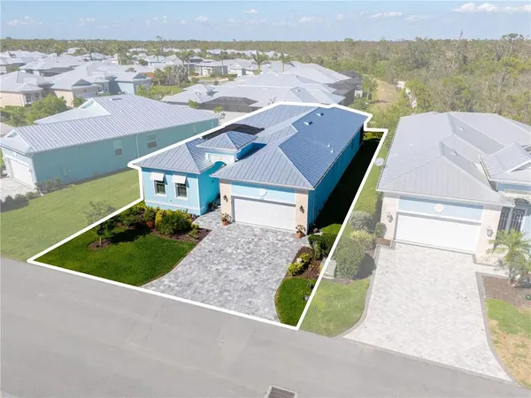 a view of an ocean and city