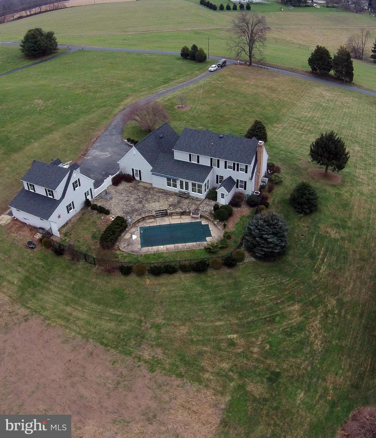 512 Rockspring Church Road Forest Hill, MD 21050 - Photo 20 of 30 Views showing built in pool with flagstone patio