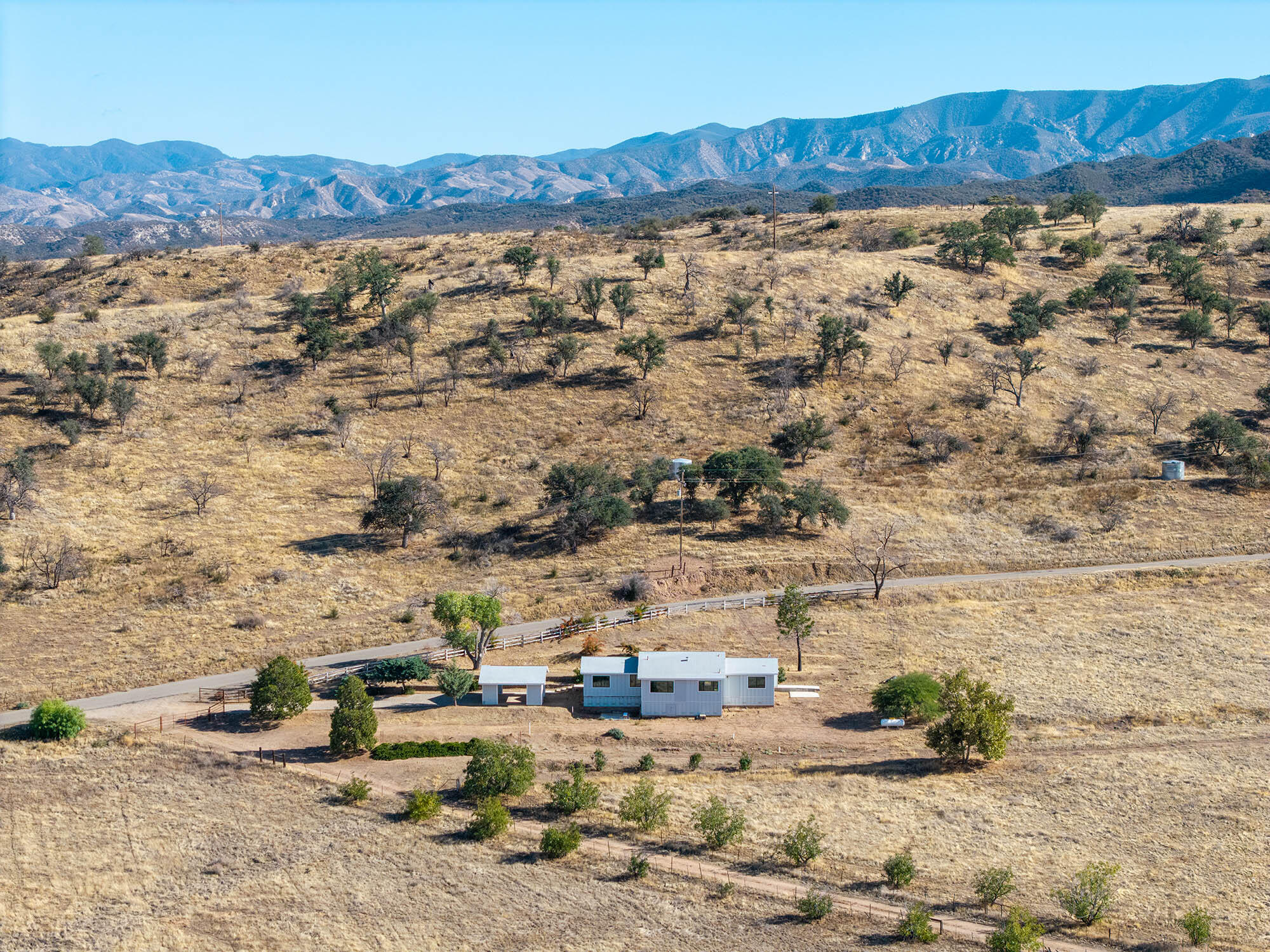 2170 Aliso Park Road New Cuyama, CA 93254 - Photo 13 of 71 a view of outdoor space and mountain view