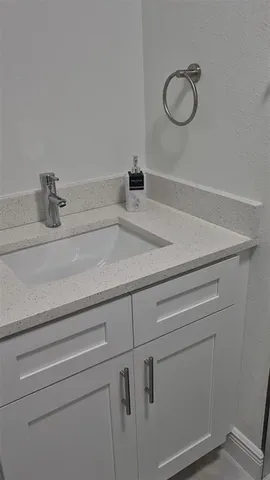 a close view of sink