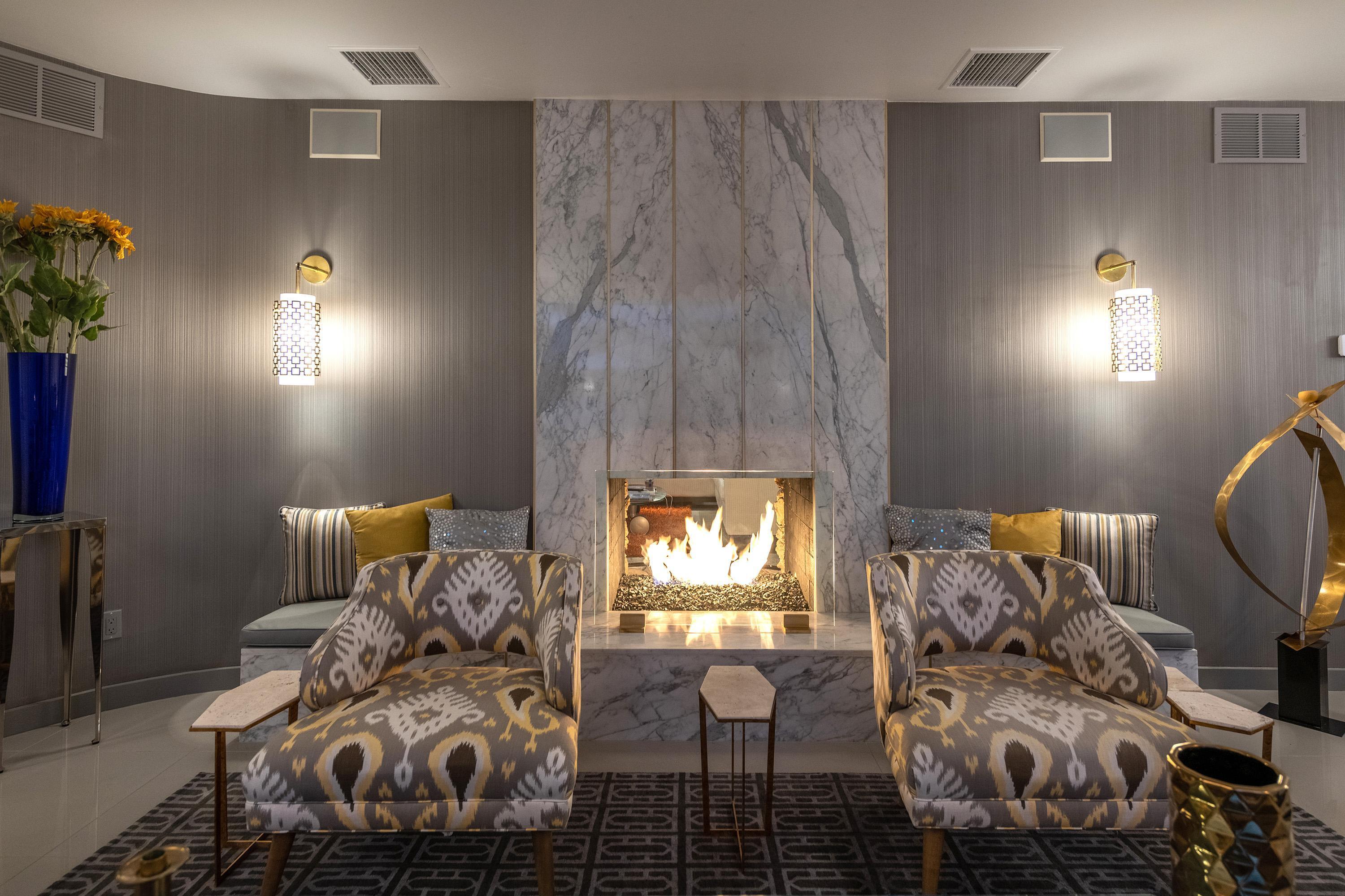 1130 East Deepwell Road Palm Springs, CA 92264 - Photo 40 of 55 a bed room with furniture and a window