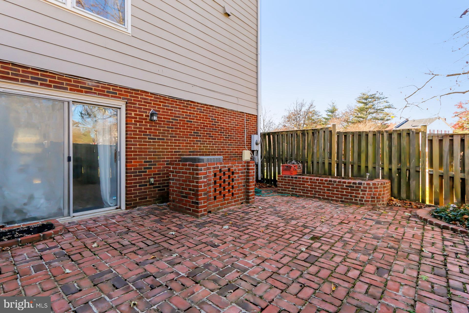 8059 Powderbrook Lane Springfield, VA 22153 - Photo 24 of 51 Brick patio & foundation just power washed