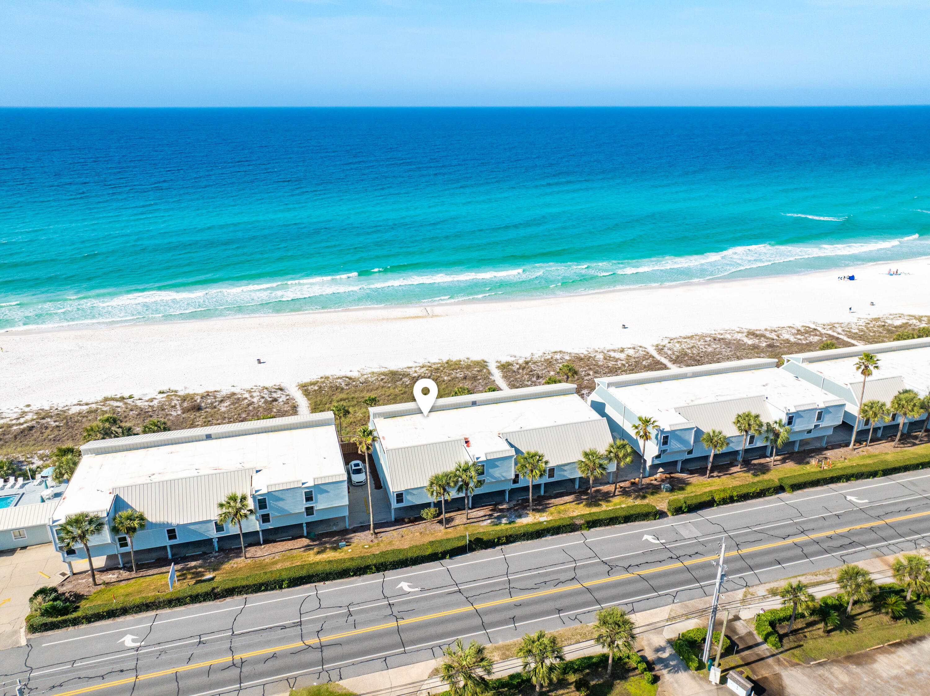 22519 Front Beach Road, Unit 108 Panama City Beach, FL 32413 - Photo 19 of 38 a view of an ocean from a terrace