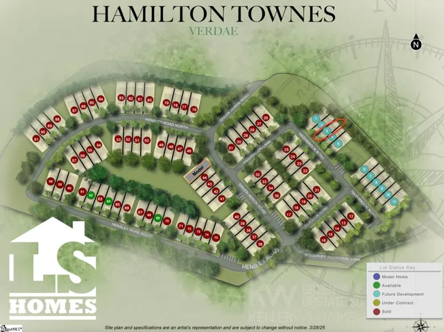 $489,170 | 21 Hasbrook Lane, Unit SITE 3, Greenville, SC 29607