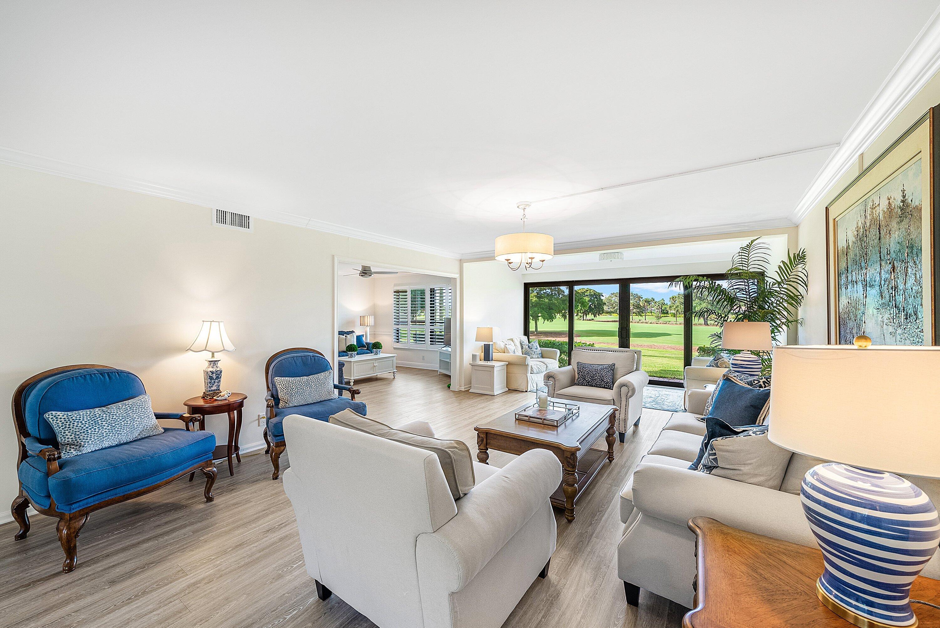 10103 Quail Covey Road, Unit HIBISCUS N Boynton Beach, FL 33436 - Photo 11 of 55 Living Room