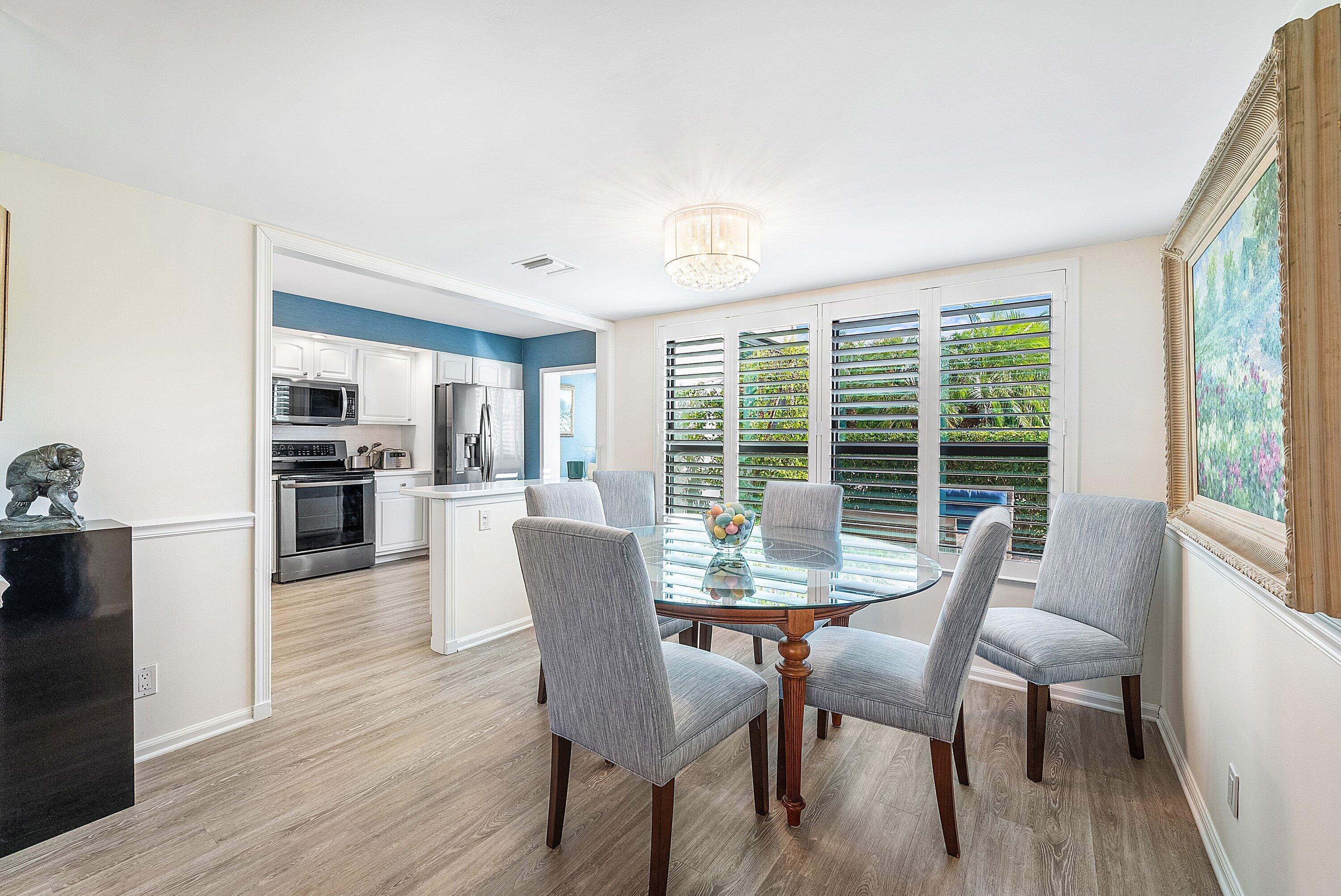 10103 Quail Covey Road, Unit HIBISCUS N Boynton Beach, FL 33436 - Photo 14 of 55 Dining Area