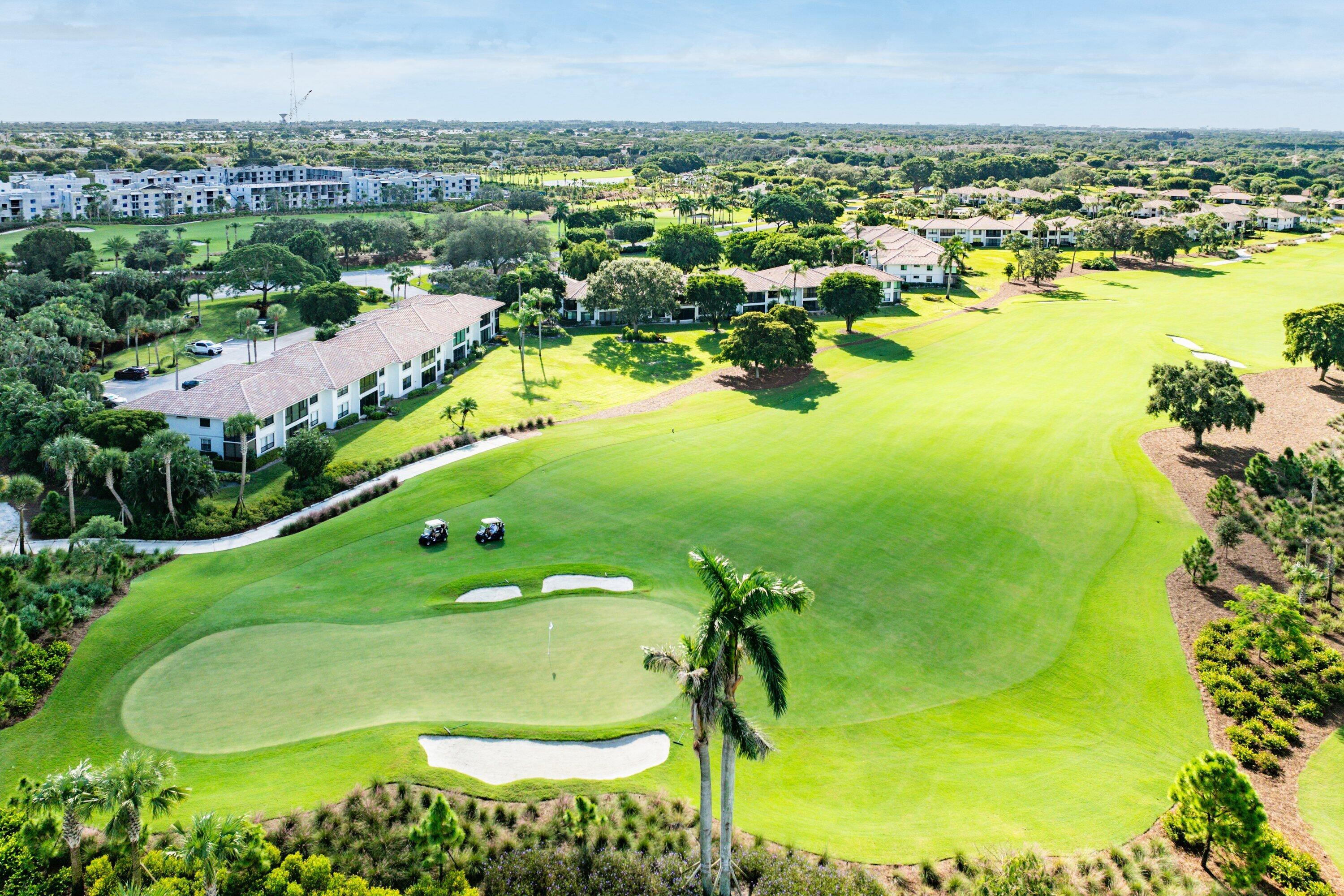 10103 Quail Covey Road, Unit HIBISCUS N Boynton Beach, FL 33436 - Photo 35 of 55 Aerial view