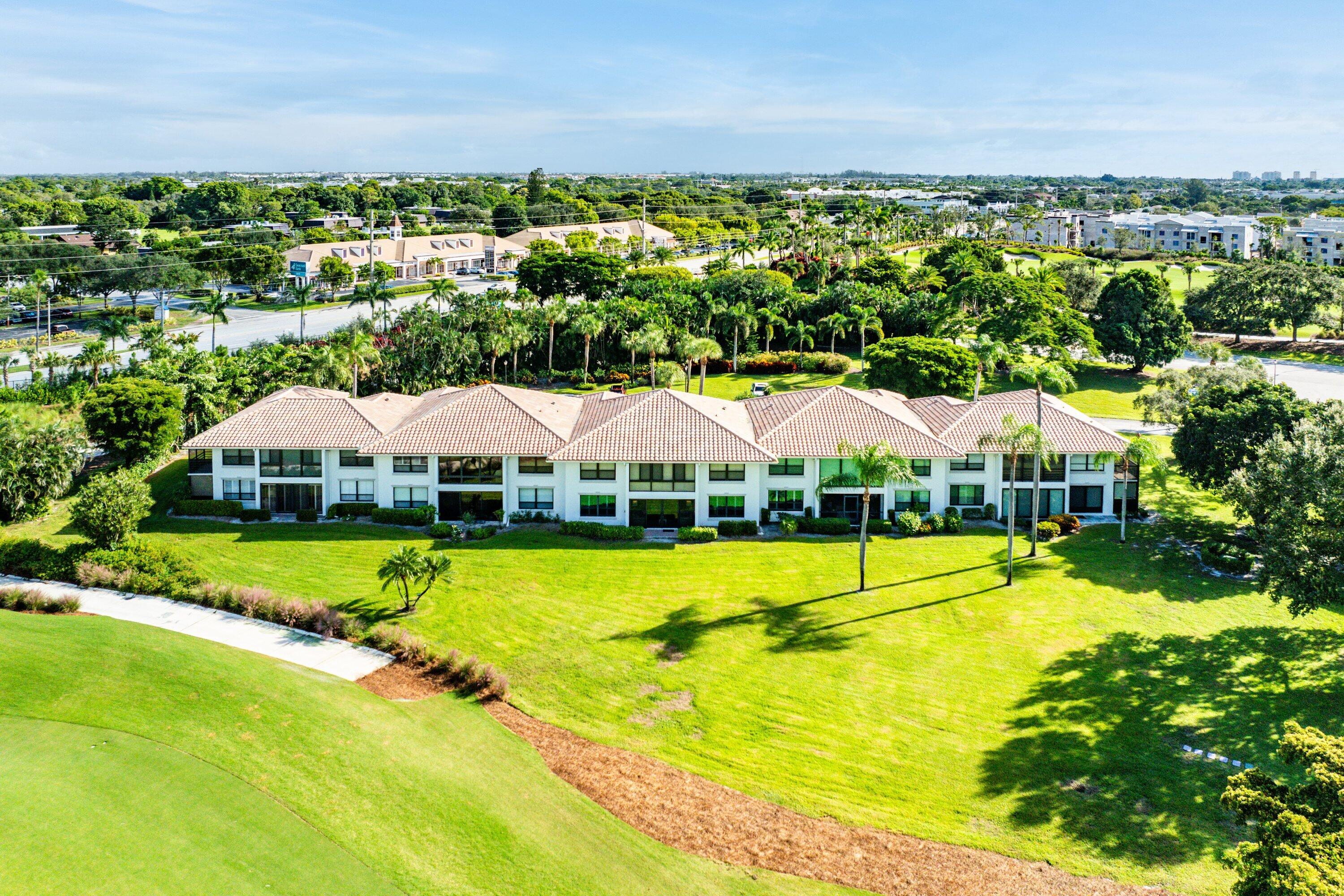 10103 Quail Covey Road, Unit HIBISCUS N Boynton Beach, FL 33436 - Photo 36 of 55 Aerial view