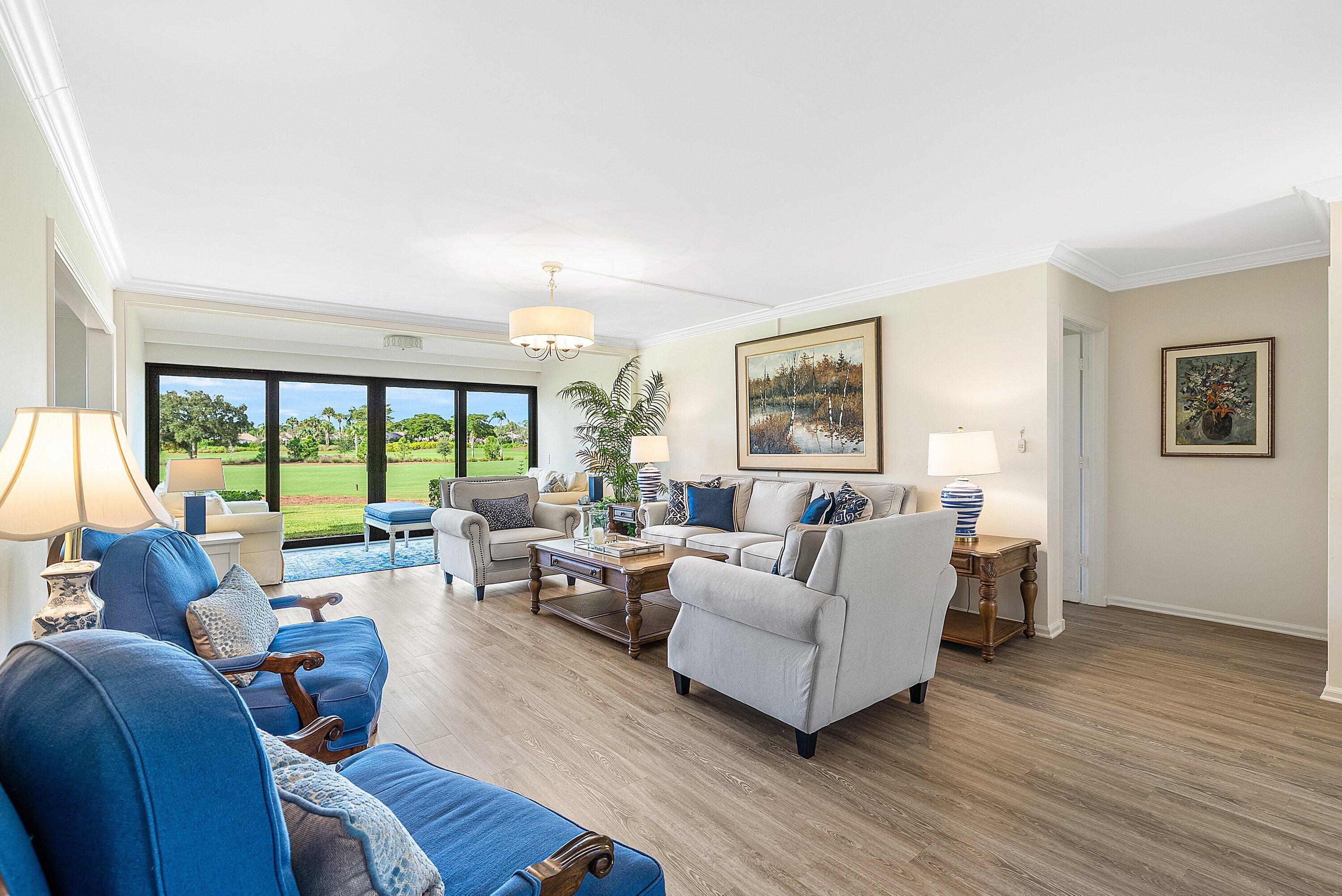 10103 Quail Covey Road, Unit HIBISCUS N Boynton Beach, FL 33436 - Photo 10 of 55 Living Room