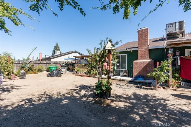 a view of a porch with a sitting area