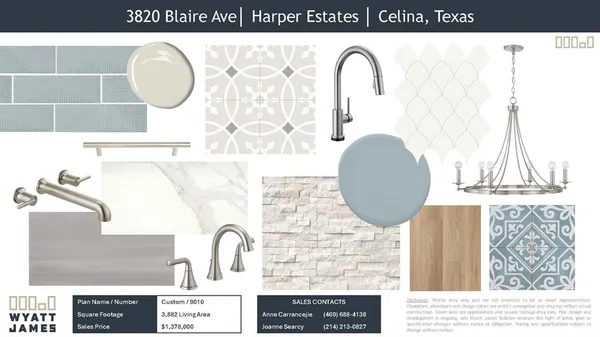 $1,378,000 | 3820 Blaire Avenue, Celina, TX 75009