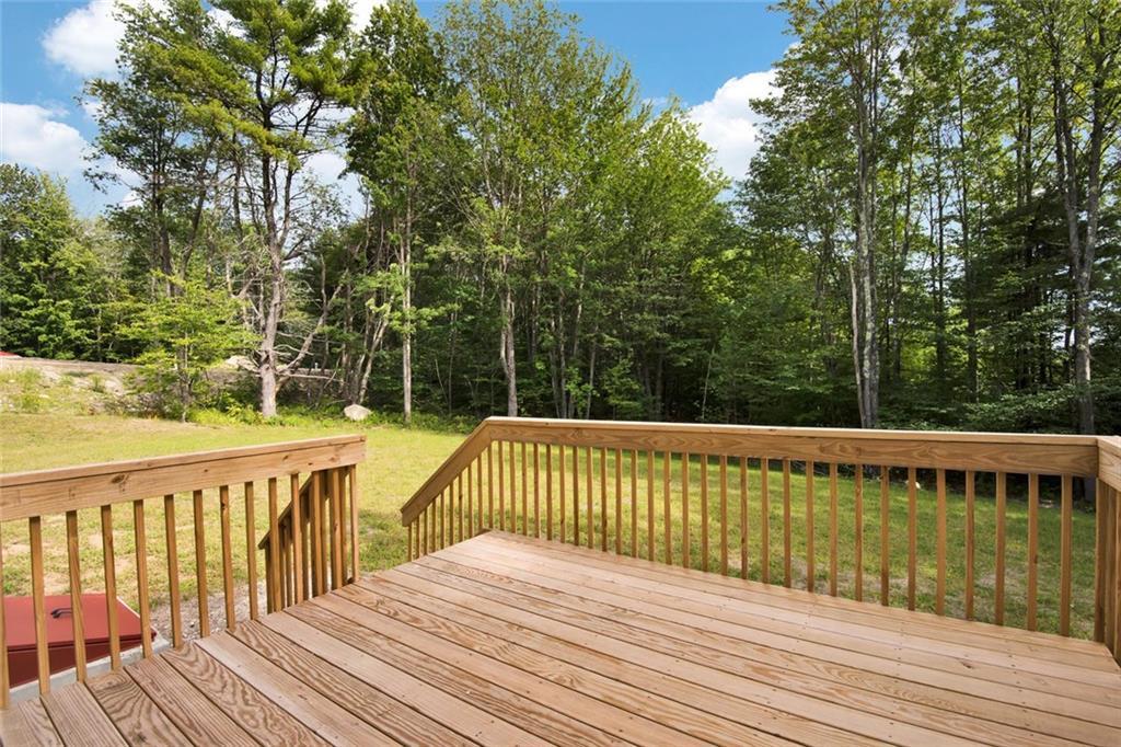 25 Eagles Nest Road Gray, ME 04039 - Photo 28 of 35 Back deck leads to nice, open yard.