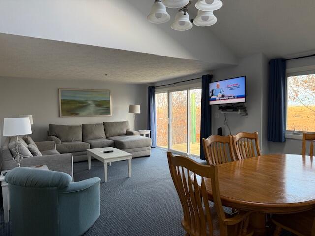 1373 Post Road, Unit 4E Wells, ME 04090 - Photo 6 of 31 LIVING ROOM WITH SLIDER TO DECK