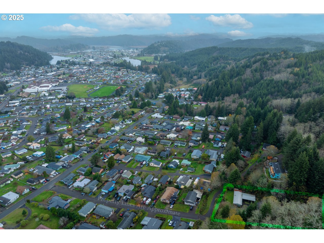 1900 Rowe Street Reedsport, OR 97467 - Photo 42 of 42 Drone View/UAV