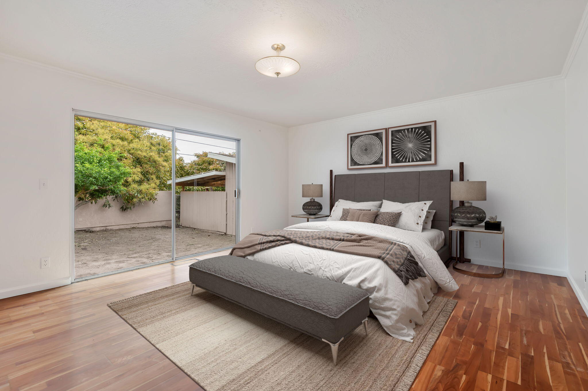 5002 Foothill Road Carpinteria, CA 93013 - Photo 7 of 32 Primary Bedroom (virtual stage)