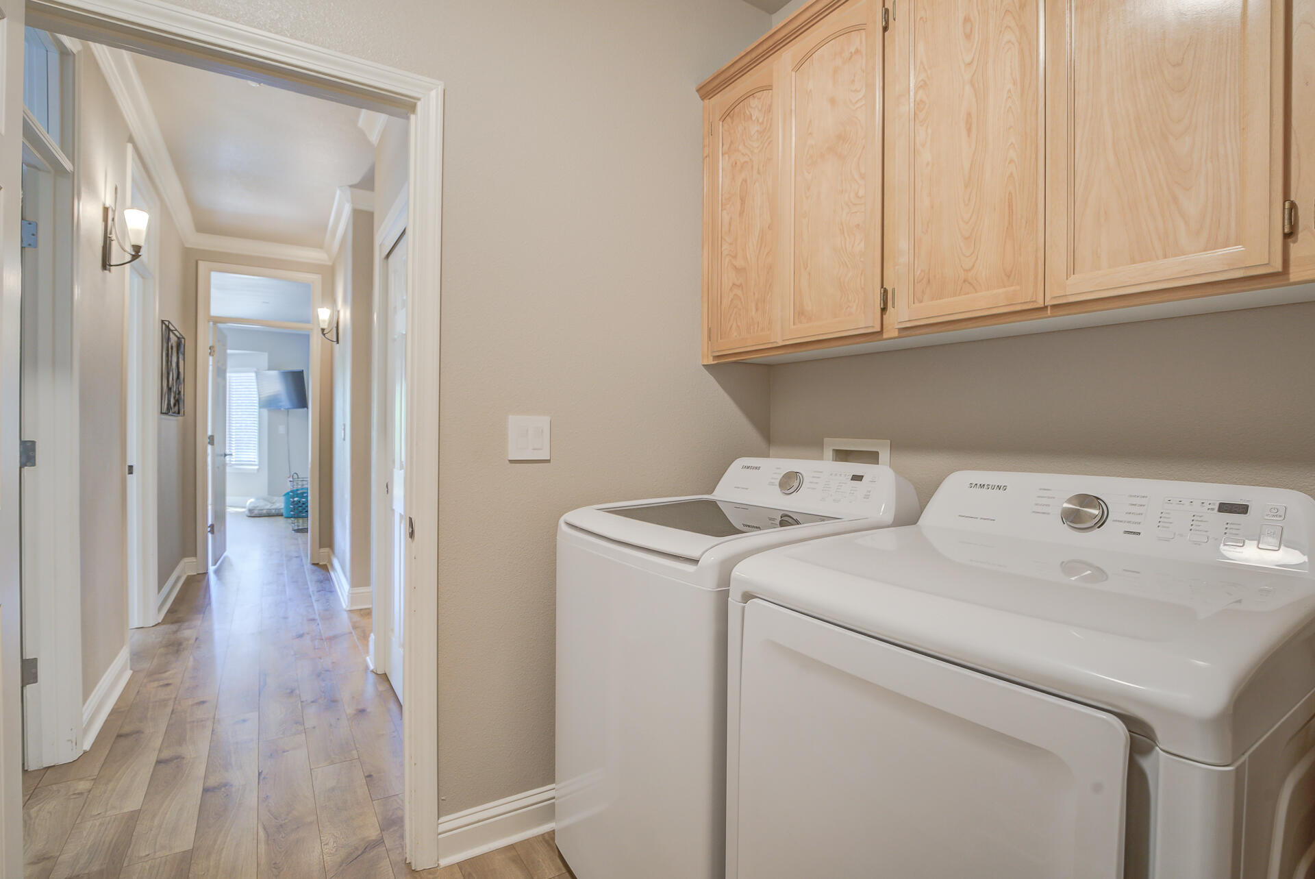 4090 Cambria Drive Redding, CA 96002 - Photo 25 of 48 a view of storage and utility room with washer and dryer