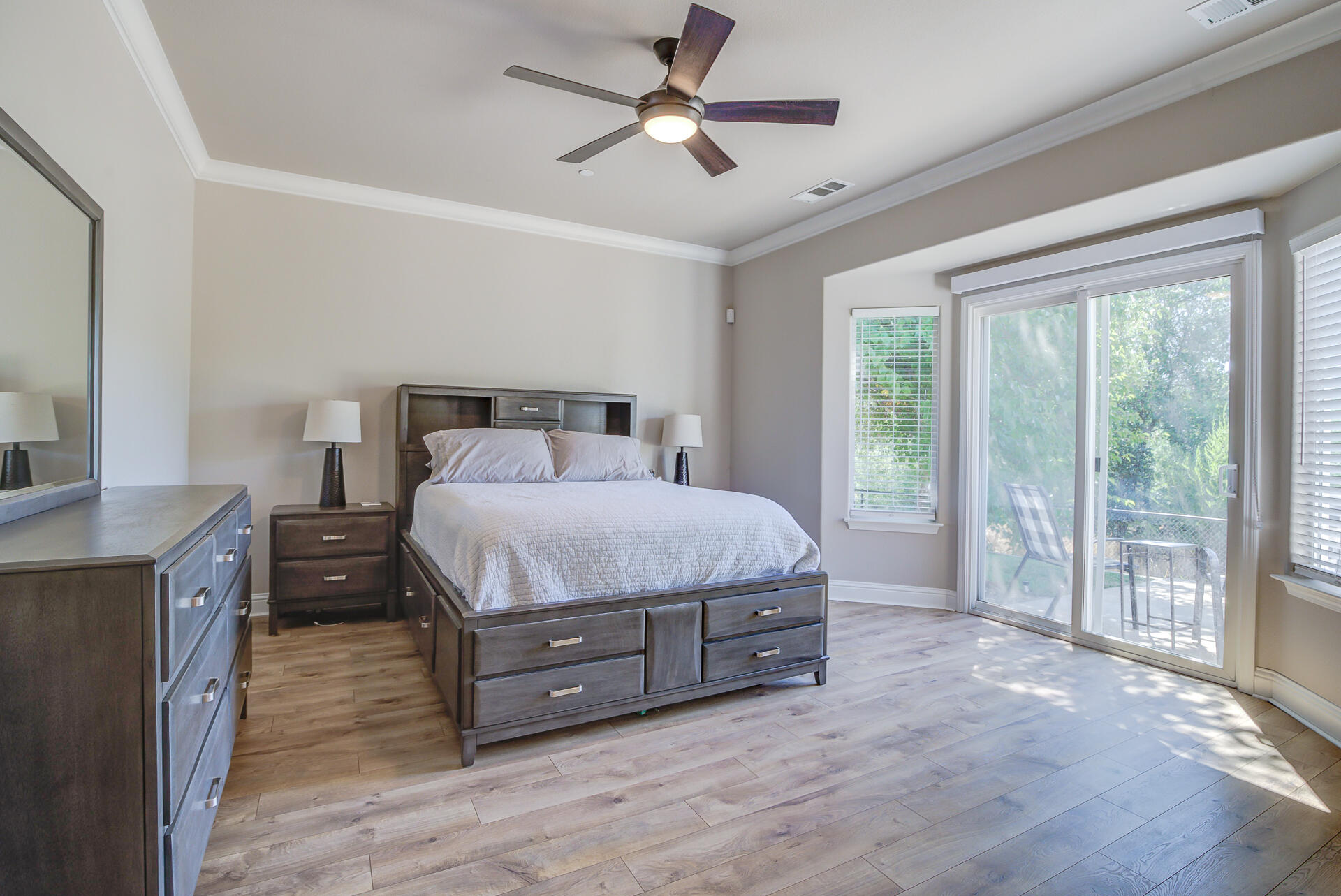 4090 Cambria Drive Redding, CA 96002 - Photo 32 of 48 a bedroom with a large bed and a tv