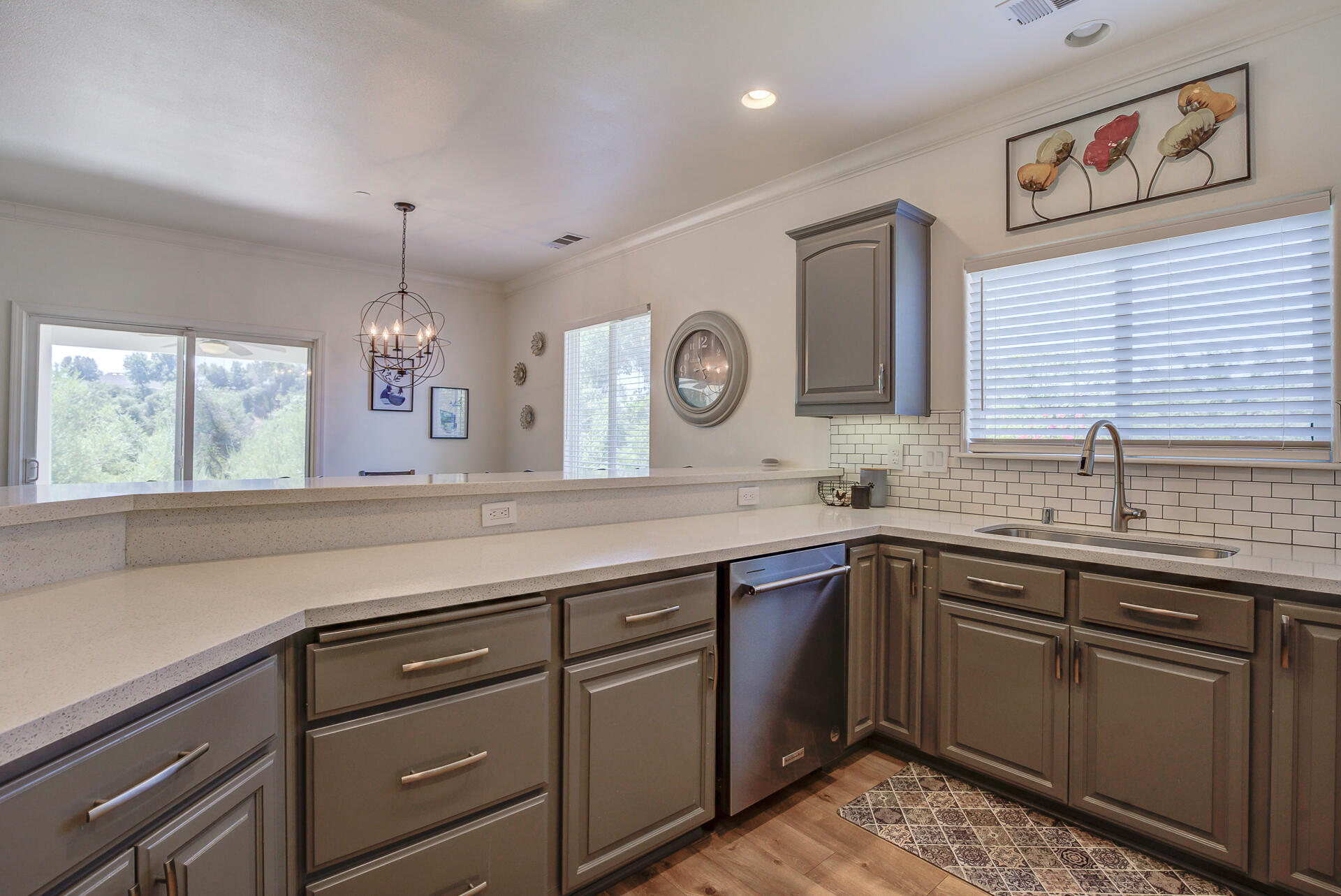 4090 Cambria Drive Redding, CA 96002 - Photo 10 of 48 a kitchen with a sink and cabinets