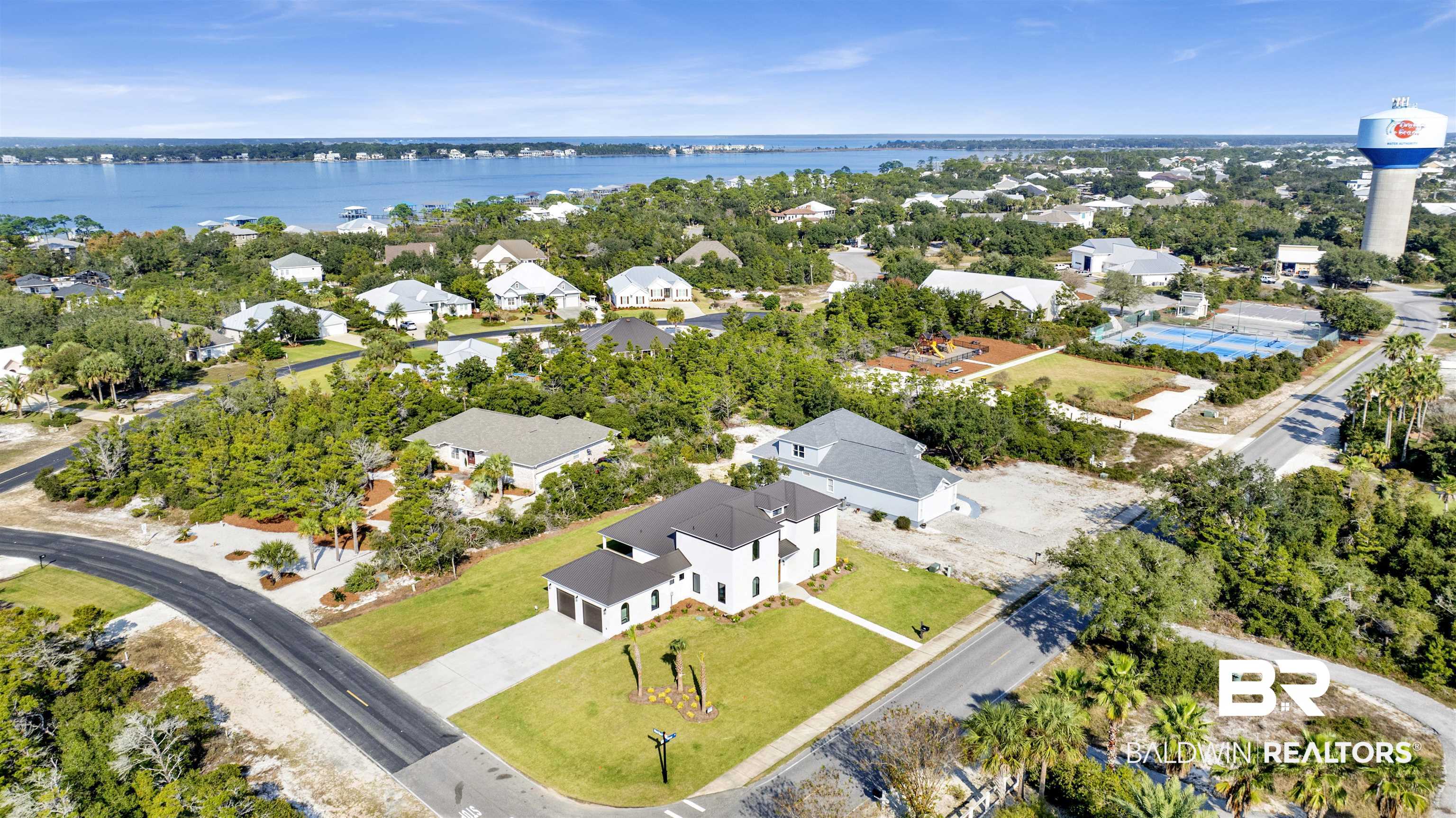 31545 River Road Orange Beach, AL 36561 - Photo 51 of 59 Birds eye view of property with a water view