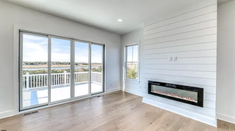 a view of a livingroom with a staircase