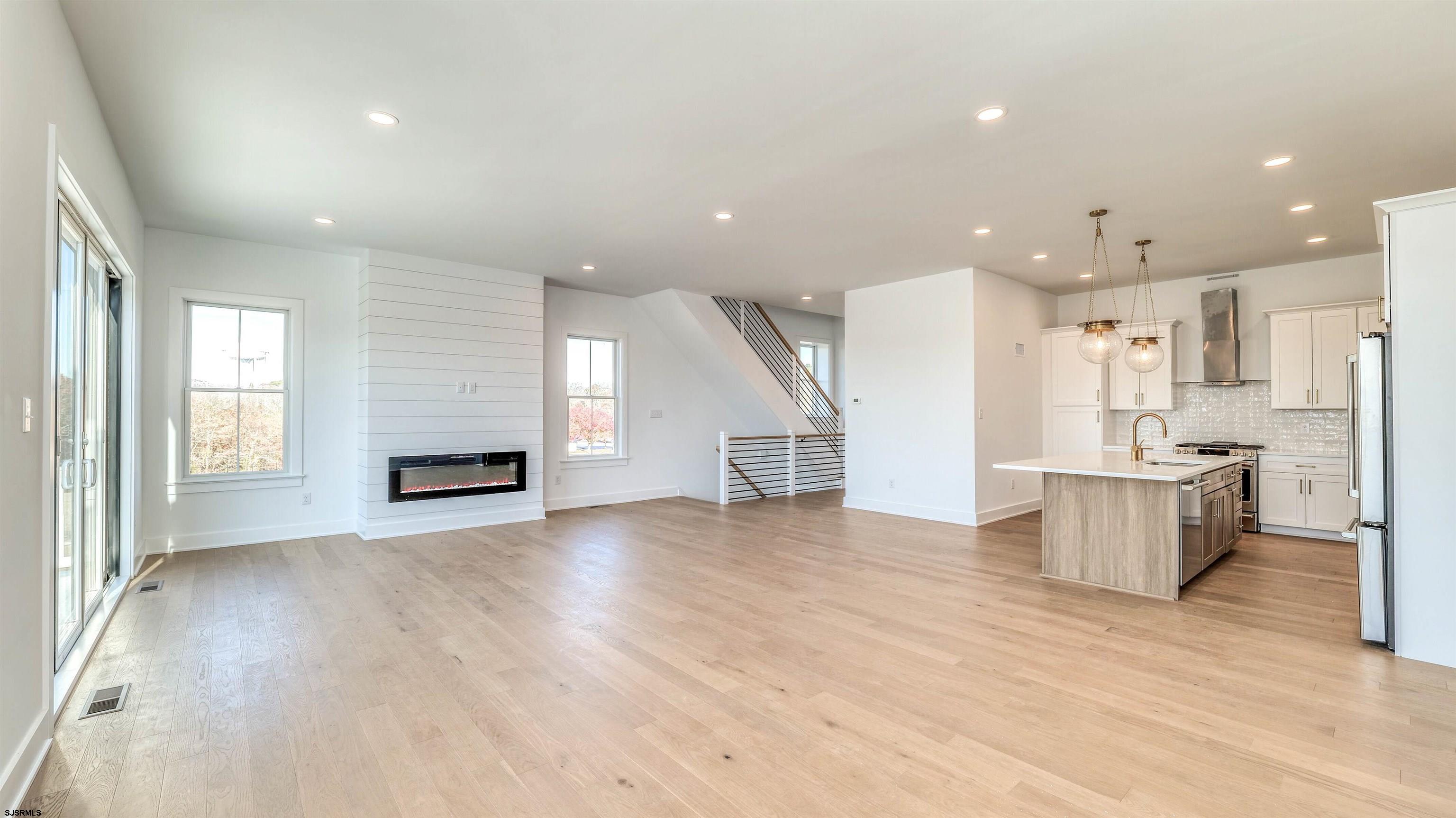 15 Creek Lane Linwood, NJ 08221 - Photo 24 of 50 a view of a kitchen with a sink and a refrigerator