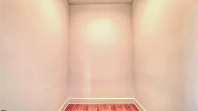 a small space with a window