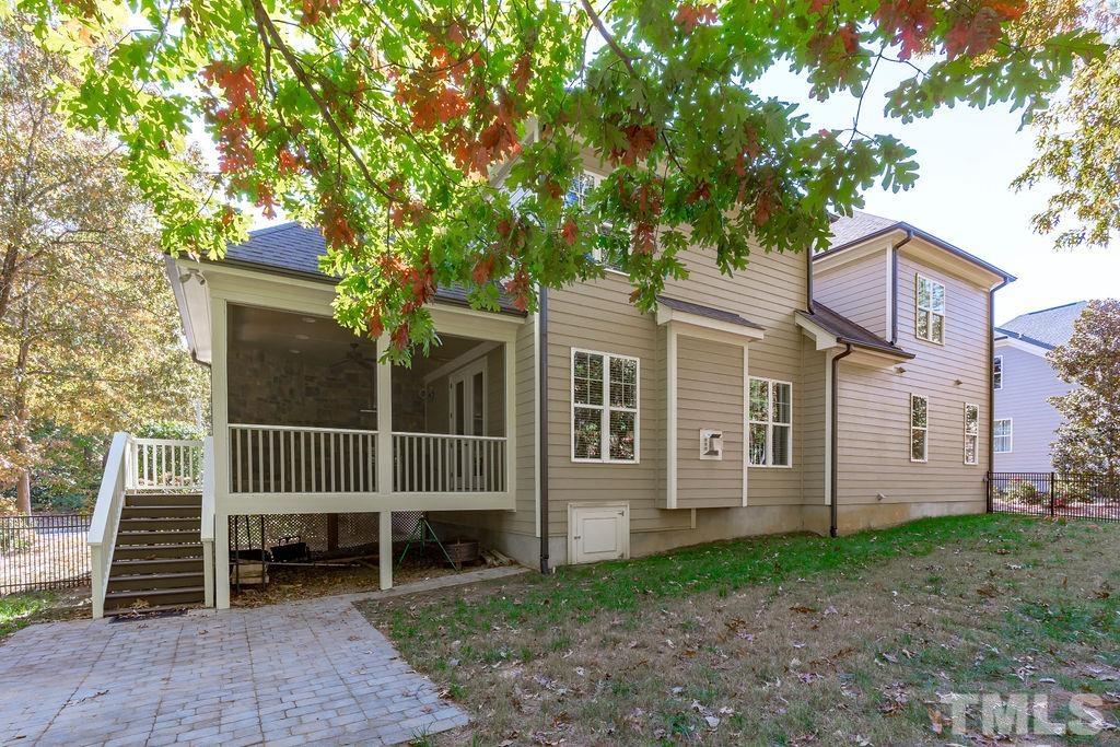 2325 Finley Ridge Lane Raleigh, NC 27615 - Photo 28 of 30 a front view of a house with a garden