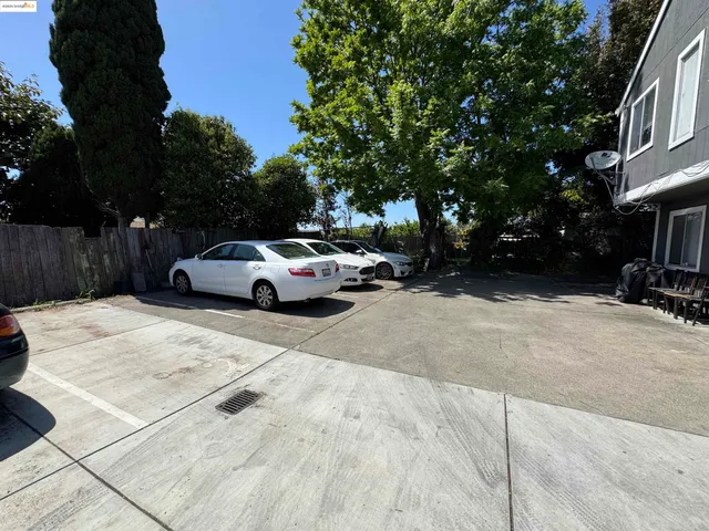 a car parked on the side of the road