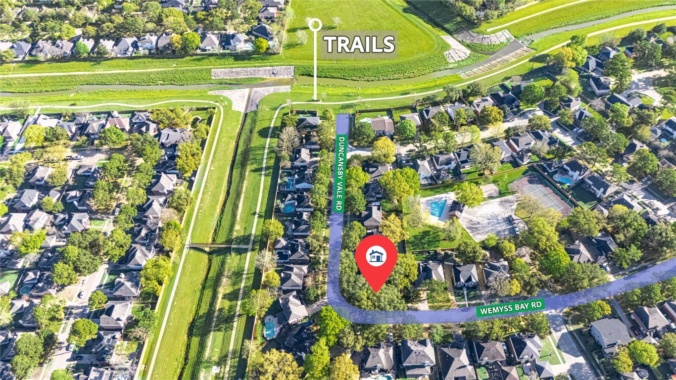 7906 Duncansby Vale Road Houston, TX 77095 - Photo 48 of 48 Nearby walking trails and green space along Horsepen Creek offer a peaceful outdoor escape.